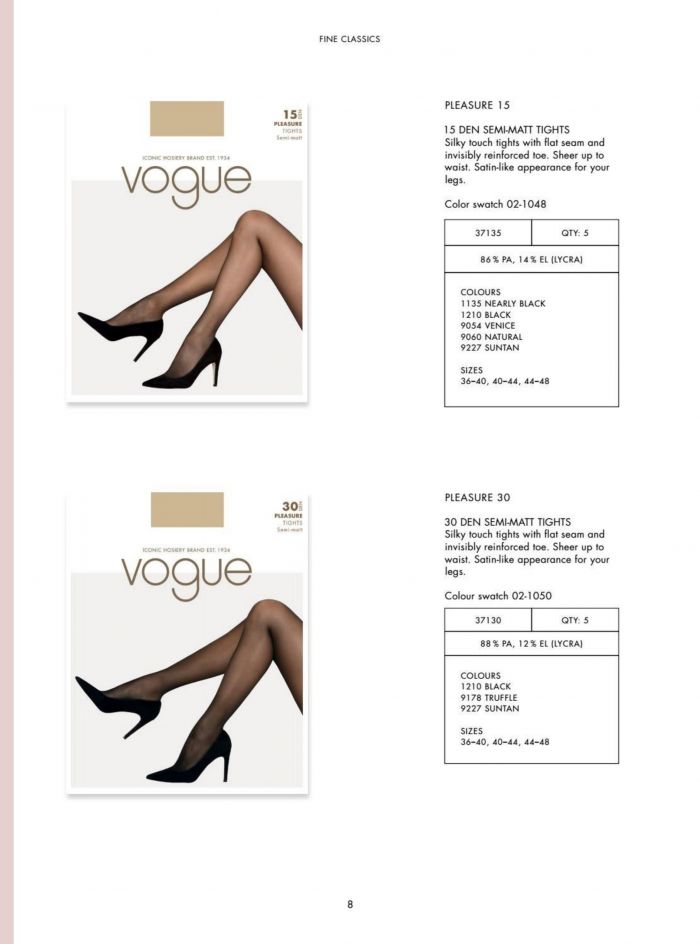 Vogue Vogue-aw 2019 Catalogue-10  Aw 2019 Catalogue | Pantyhose Library