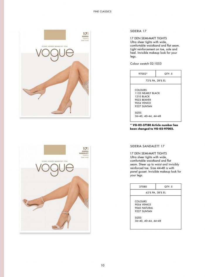 Vogue Vogue-aw 2019 Catalogue-12  Aw 2019 Catalogue | Pantyhose Library