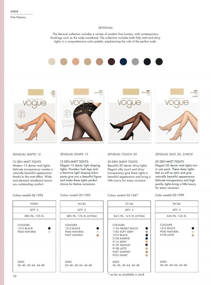 Vogue Vogue-ss22 Catalogue Web-10  Ss22 Catalogue Web | Pantyhose Library