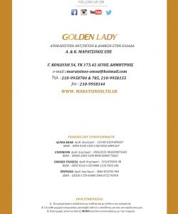 Golden Lady - Greek Catalog 2021 2022