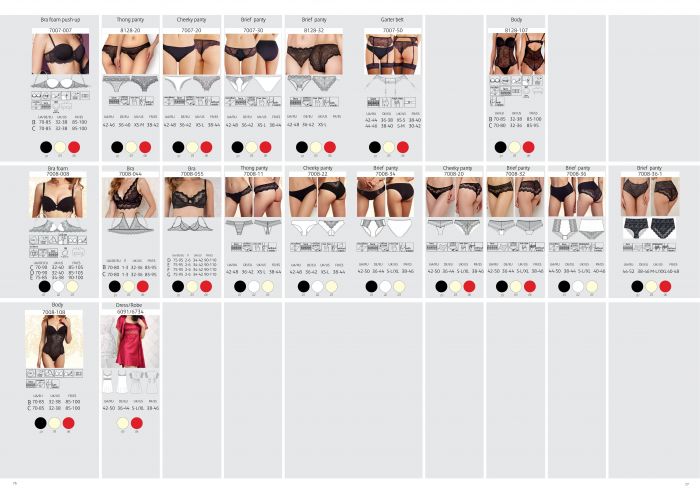 Anabel Arto Anabel Arto-red Black Lingerie-39  Red Black Lingerie | Pantyhose Library
