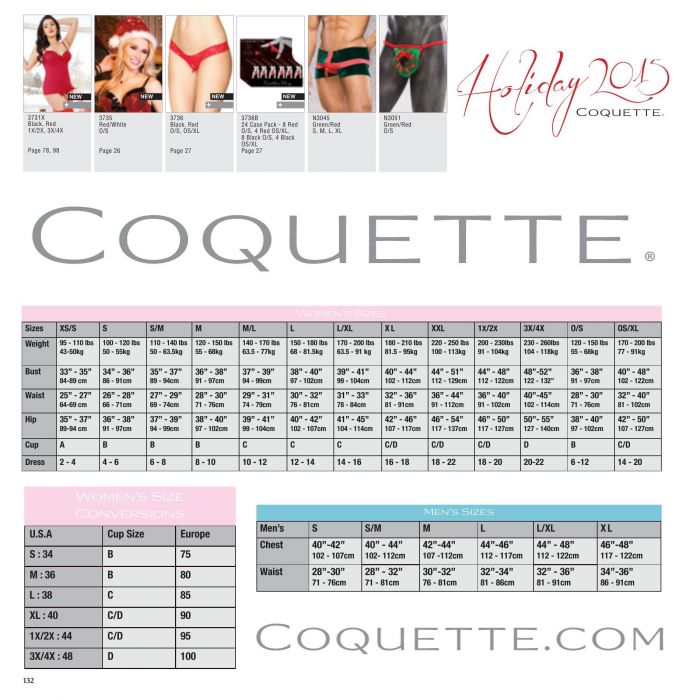 Coquette Coquette-holiday 2015 Catalogue-132  Holiday 2015 Catalogue | Pantyhose Library