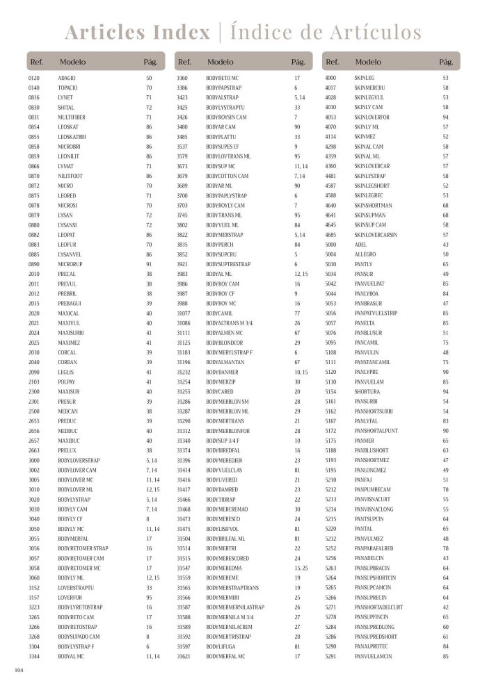 Intermezzo Intermezzo-core Catalog 2022-104  Core Catalog 2022 | Pantyhose Library