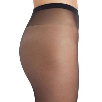 WOLFORD FLAME Tights Pantyhose in Black/Black SZ: XS  Ret: $65 New/Packaged
