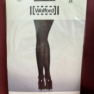 Wolford NWT Anthracite Opaque 70 Tights Size M