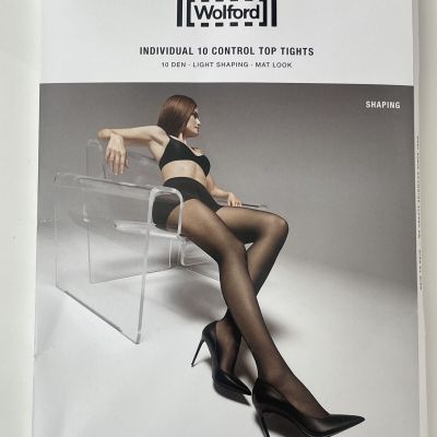 Wolford individual 10 18163 Gobi Size S Control Top Tights