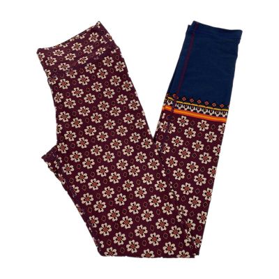 The Upside Purple/Blue Floral Leggings | Athletic Style