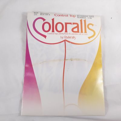 Colorall by Underalls Control Top Pantyhose Blueprint Style 335 X Queensize