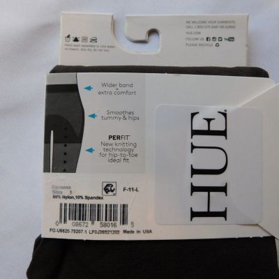 Hue Super Opaque Tights Smooth Control Top Size 1 4'11