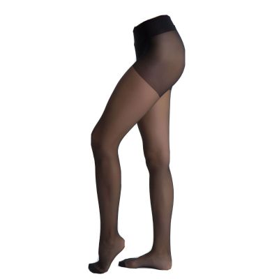 Women Seamless Ultra Sheer 5 Toes Glove Pantyhose Silky Tights (pack of 3)