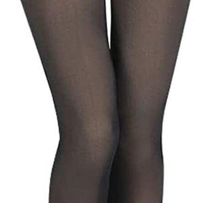 Women Warm Fleece Lined Sheer Thick Tights, Thermal Translucent Pantyhose, Winte