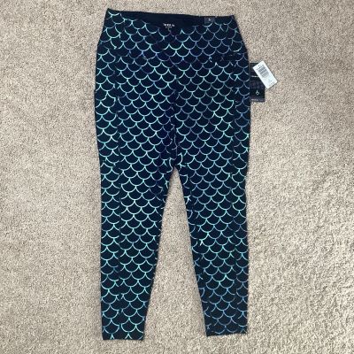 Torrid Active High Rise Mermaid Metallic Full Length Leggings Sz 1XL 14/16 NEW