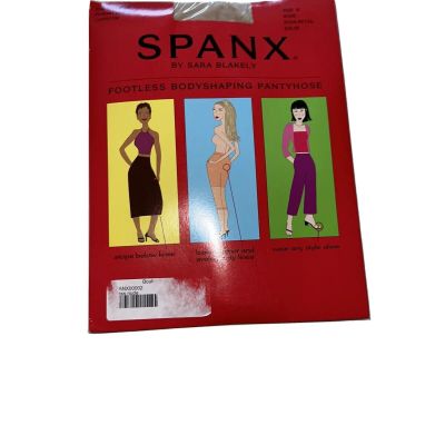 Spanx The Original Footless Control Top Pantyhose Womens Size B Nude *U