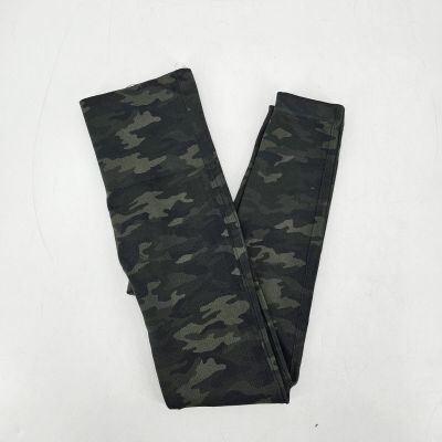 Spanx Seamless Crop  Legging Large Camo Slimming Workout Size Small