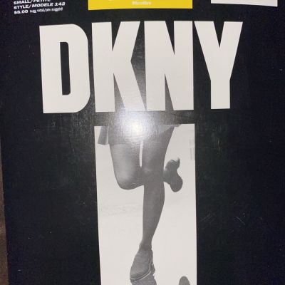 VTG New Old Stock Unopened DKNY Control Top Light Opaque Microfiber Tights SMALL