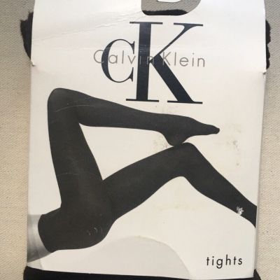 Calvin Klein TIGHTS NEW IN PACKAGE DARK BROWN WN SZ 3 Ultra Opaque