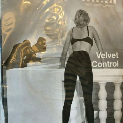 Wolford Velvet Control Tights Helmut Newton Photo Coffee Size: Small  18075 - 25