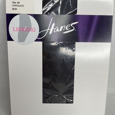 Hanes  Tights Size AB Chocolate Style 0A007  NOS New