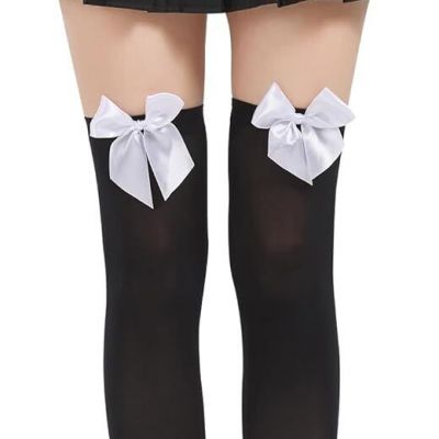 SOUTHRO Women Fishnet Stockings With Bow Tie Girl Cute Fish Nets Tights With Des