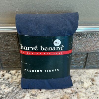 New Harve Bernard fashion tights nylon/spandex M/L gray