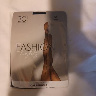 Calzedonia Heart  Amour 30 Denier Sheer Tights Size Medium/Large