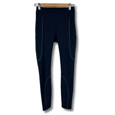 Outdoor Voices Women's Athletic Leggings High Impact Workout Black Size Small