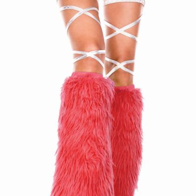 Music Legs Furry Knee High Leg Warmers Ravewear Festival stockings
