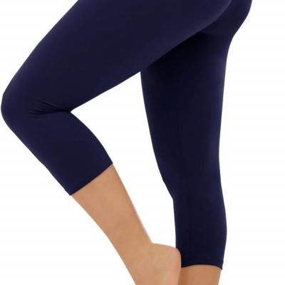 High Waisted Leggings for Women Tummy Control Cycling Workout Pants with Pockets