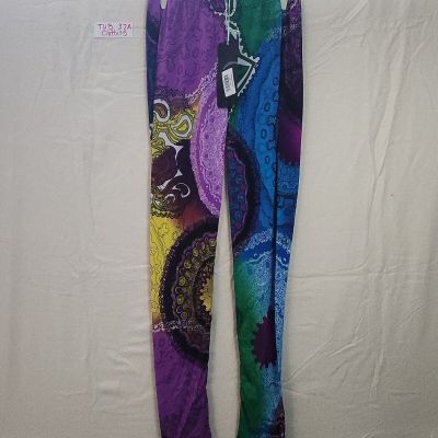 Yelete Style 827PT057 Multicolored Leggings Size S/M