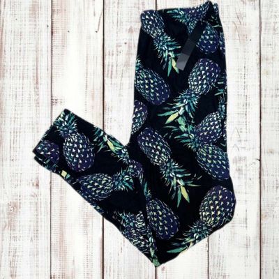 Women’s Leggings Depot Pineapple Print Plus Size 3X NWT Extra Stretchy Soft