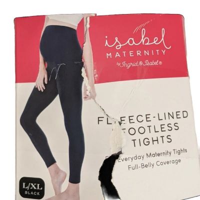Isabel Maternity By Ingrid & Isabel Fleece Lined Footless Tights Size L/XL
