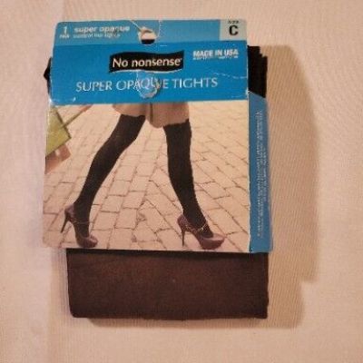 No Nonsense Super Opaque Tights Expresso Size C (Large)