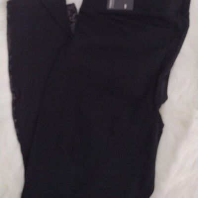 NWT Torrid Coming Going Black Sequin Legging Stretchy Size 1*1X*14-16