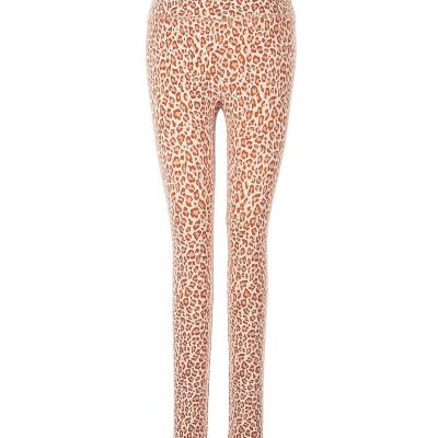 Lou & Grey Women Brown Leggings XS