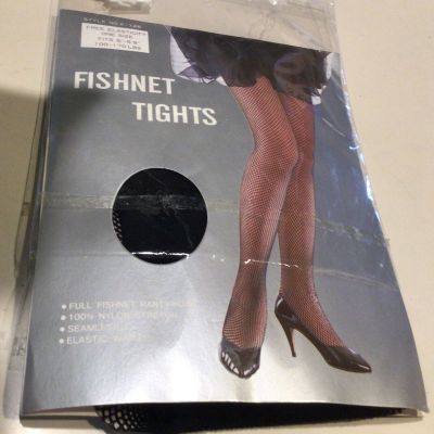 Small Net Fish Net Sexy One Size Seamless Nylon Black Tights 100-170 Lbs 5-5.9ft