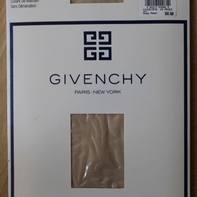 Vtg Givenchy Body Smoothers Support Leg Pantyhose C La Creme 555 NOS