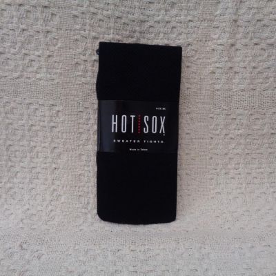 Hot Sox opaque sweater tights size M/L  NIP