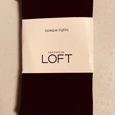Loft Opaque Tights Size Small S NEW Brownie Style 174832 Nylon Spandex