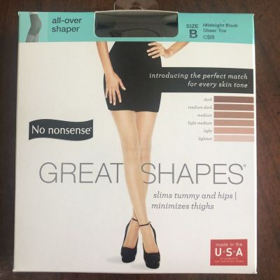 No nonsense Great Shapes All-over shaper Midnight Black Size B