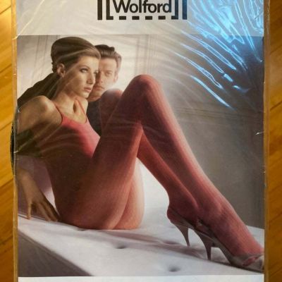 Wolford khaki/beige/linen Topolino Womens Tights size Medium