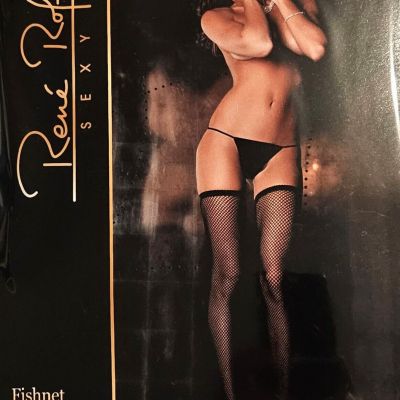 Rene Rofe Sexy Fishnet Thigh Highs Retail $19.95