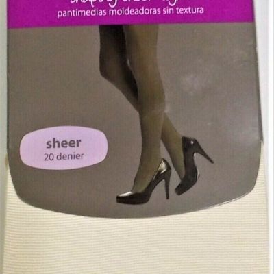 Women's Secret Treasures Shaping Sheer Tight 20 Denier Nude,  Size 3, 155-210 lb