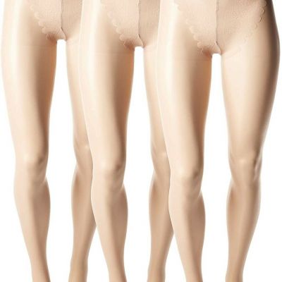 Hue Women's 248632 So Sexy Toeless Sheer Lace Control Top Hosiery Size 1