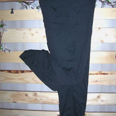 Terra & Sky Plus Size 16W Women's Black & Gray Soft Material Leggings