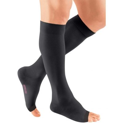 MEDIVEN PLUS EW WIDE CALF OPEN TOE 20-30 Compression Stockings Socks Size Color