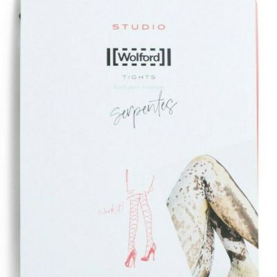 Wolford Serpentes Tights Reptile Print Size XS or S 19253