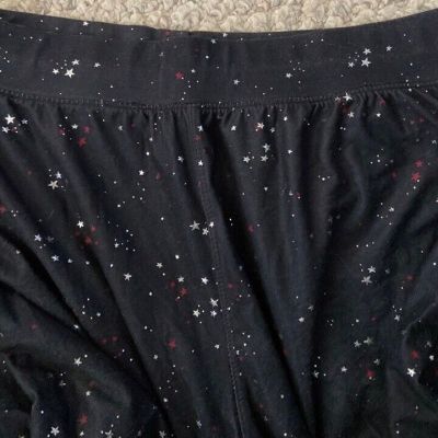 Maurices Plus Size 1 Leggings Black With Stars