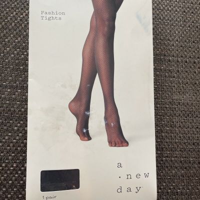 A New Day Fashion Tights Black 1 Pair S/M