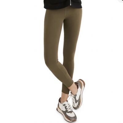 Madewell MWL Leggings Womens 1X High Waisted Olive Green Yoga Gym Workout Pants