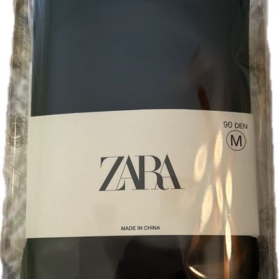 Zara Tights/ Pantyhose Black M